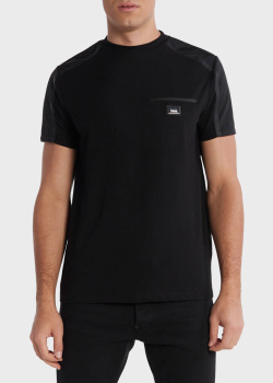 Мужская футболка Karl Lagerfeld с карманом на молнии, фото